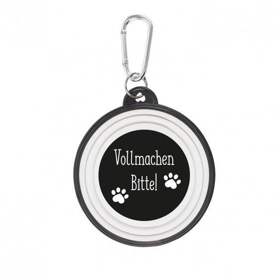 Vollmachen bitte Faltnapf Hundenapf
