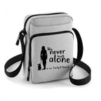 Outdoor Leckerlitasche Umhängetasche -Never walk alone 2- - Tierisch tolle Geschenke