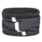 Fleece Schlauchschal Mantrailing anthrazit – personalisierter Halswärmer Hundesport