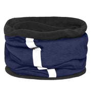 Fleece Schlauchschal Mantrailing navy – personalisierter Loopschal Hundesport