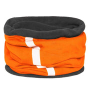 Fleece Schlauchschal Mantrailing orange – Schlauchtuch Hundesport personalisiert