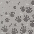 Papier-Servietten - STEP BY STEP Pfote grau 20 Stck 33 x 33 cm-Tierisch tolle Geschenke