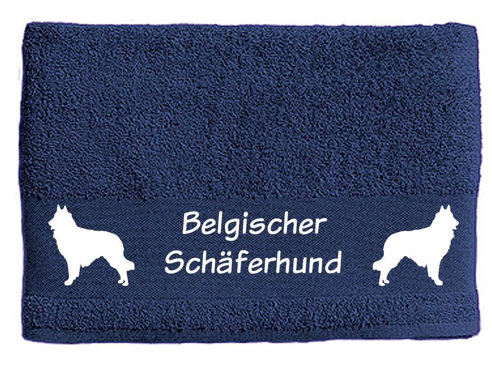 Handtuch: Belgischer Schäferhund Tervueren-Tierisch-tolle Geschenke-Tierisch-tolle-Geschenke