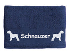 Handtuch: Schnauzer-Tierisch-tolle Geschenke-Tierisch-tolle-Geschenke