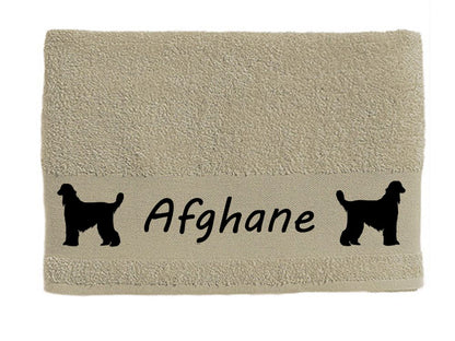 Handtuch: Afghane-Tierisch-tolle Geschenke-Tierisch-tolle-Geschenke