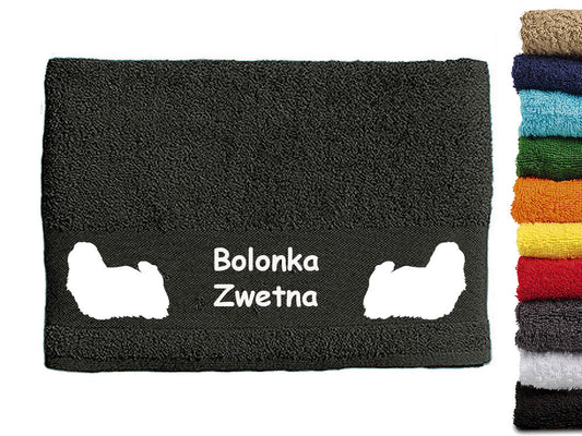 Handtuch: Bolonka Zwetna-Tierisch-tolle Geschenke-Tierisch-tolle-Geschenke