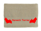 Handtuch: Norwich Terrier-Tierisch-tolle Geschenke-Tierisch-tolle-Geschenke