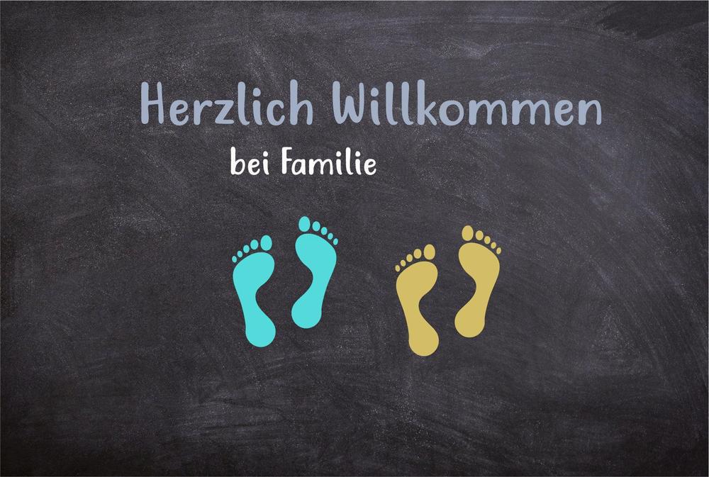 Herzlich Willkommen Fussmatte-Tierisch tolle Geschenke