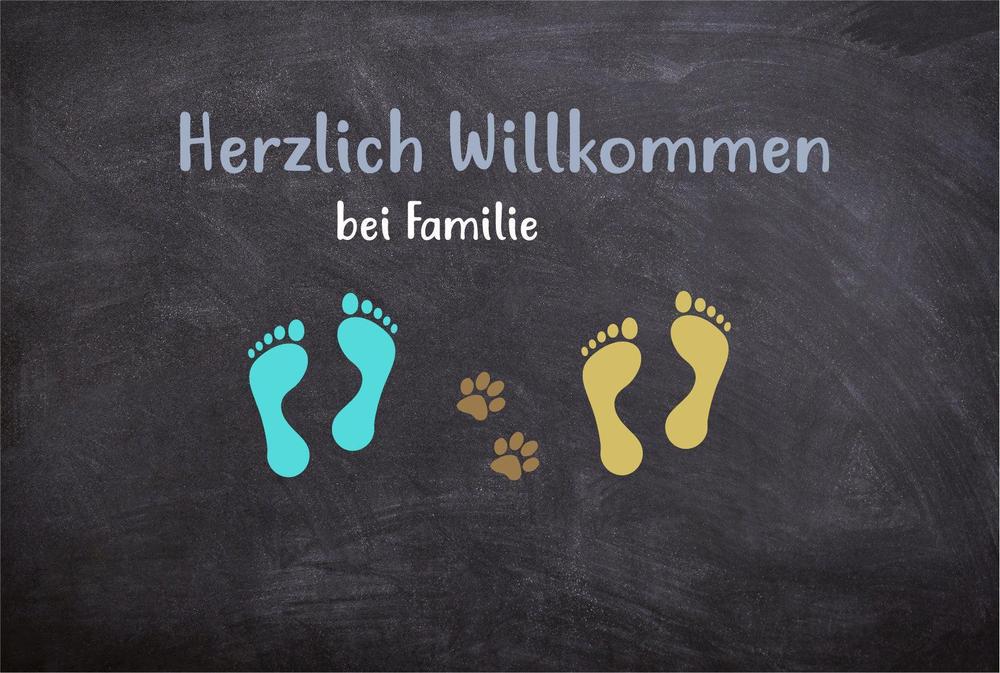 Herzlich Willkommen Fussmatte-Tierisch tolle Geschenke