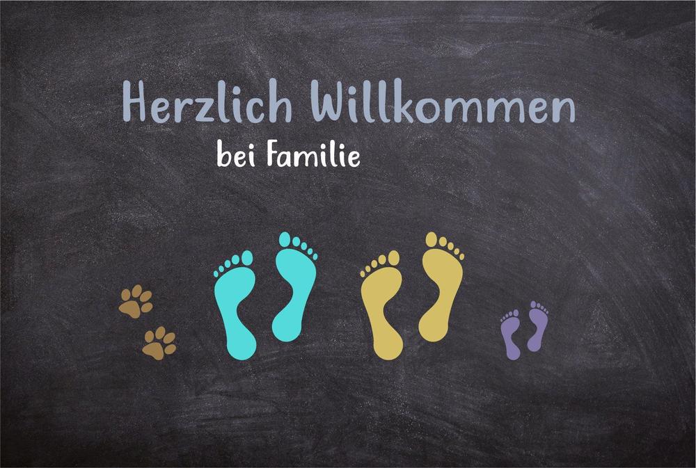 Herzlich Willkommen Fussmatte-Tierisch tolle Geschenke