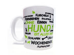 Tasse Ohne Hund ist alles doof - 2.0 inkl. Wunschname-Tierisch tolle Geschenke-Tierisch-tolle-Geschenke