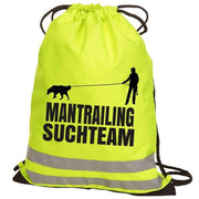 hundesport turnbeutel neon reflektor mantrailing motiv
