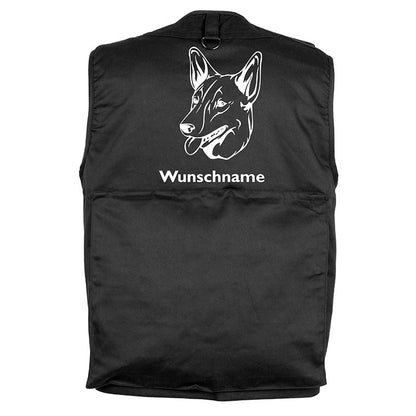 Australian Kelpie - Hundesportweste mit Rückentasche MIL-TEC-Tierisch-tolle Geschenke-Tierisch-tolle-Geschenke