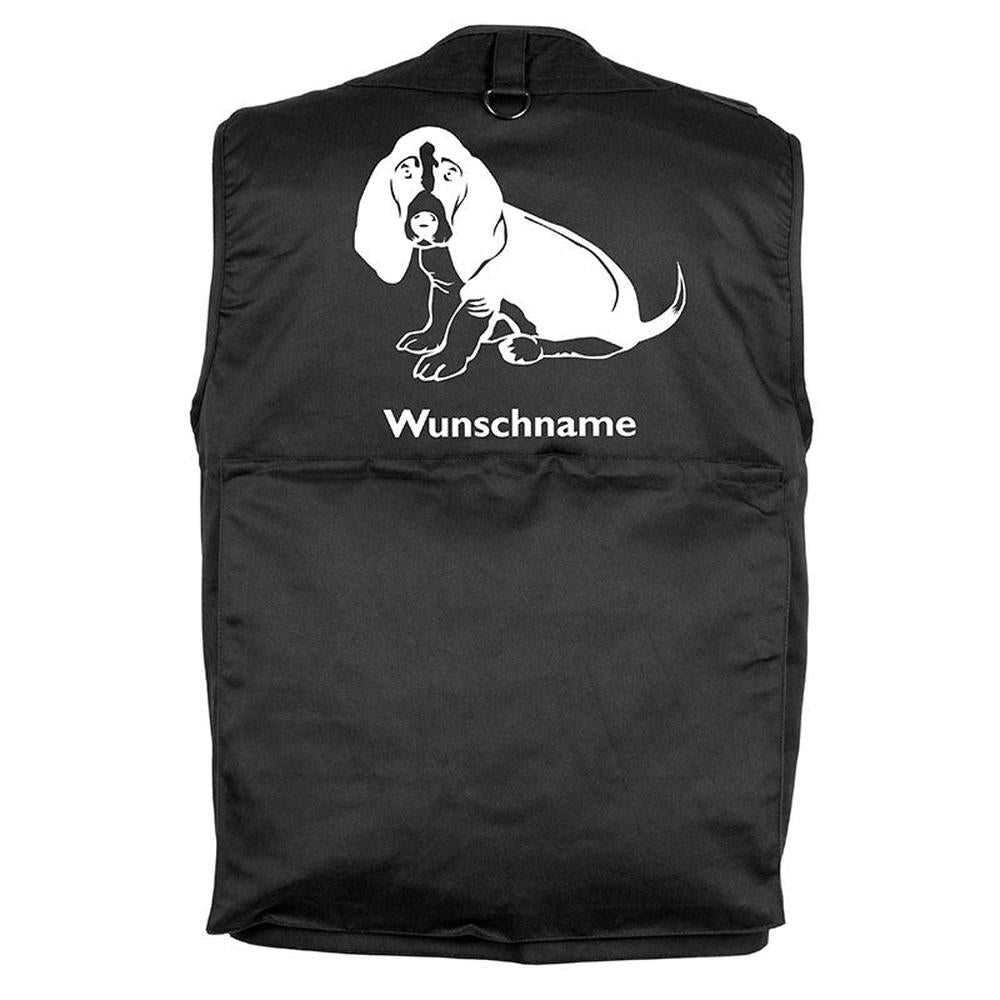 Basset Hound 4 - Hundesportweste mit Rückentasche MIL-TEC-Tierisch-tolle Geschenke-Tierisch-tolle-Geschenke