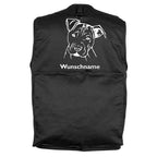 American Staffordshire Terrier 2 - Hundesportweste mit Rückentasche MIL-TEC-Tierisch-tolle Geschenke-Tierisch-tolle-Geschenke