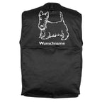 Scottish Terrier 4 - Hundesportweste mit Rückentasche MIL-TEC-Tierisch-tolle Geschenke-Tierisch-tolle-Geschenke