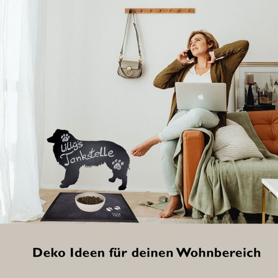 Basset - Kreidefolie zum beschriften, selbstklebend-Tierisch-tolle Geschenke-Tierisch-tolle-Geschenke