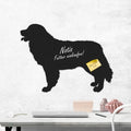 Berner Sennenhund 2 - Kreidefolie zum Beschriften, selbstklebend-Tierisch - Tolle - Geschenke-Tierisch-tolle-Geschenke