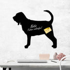 Bloodhound 1 - Kreidefolie zum Beschriften, selbstklebend-Tierisch - Tolle - Geschenke-Tierisch-tolle-Geschenke