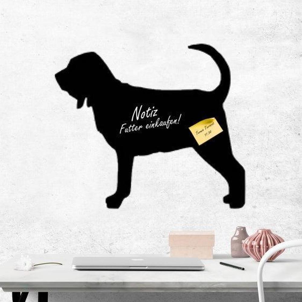 Bloodhound 1 - Kreidefolie zum Beschriften, selbstklebend-Tierisch - Tolle - Geschenke-Tierisch-tolle-Geschenke