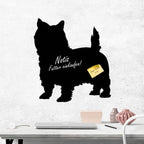 Cairn Terrier 1 - Kreidefolie zum Beschriften, selbstklebend-Tierisch - Tolle - Geschenke-Tierisch-tolle-Geschenke