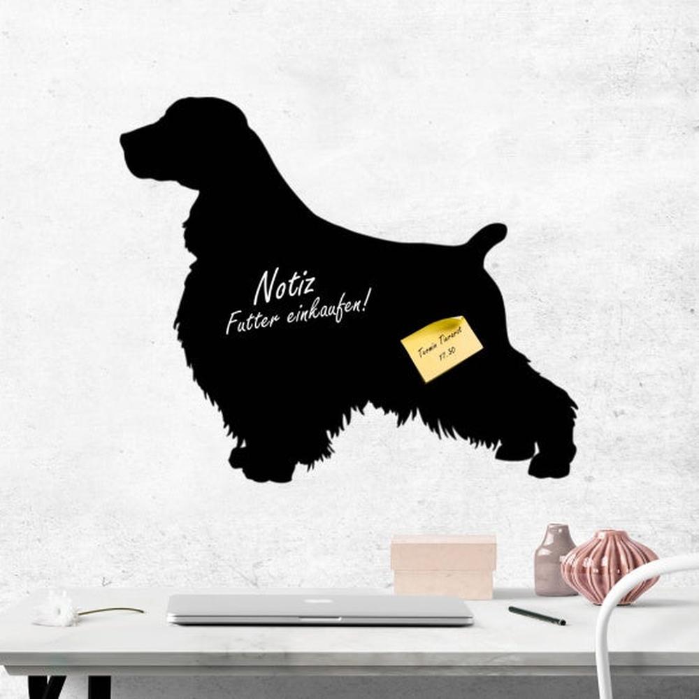 Englischer Springer Spaniel 1 - Kreidefolie zum Beschriften, selbstklebend-Tierisch - Tolle - Geschenke-Tierisch-tolle-Geschenke