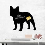 Französische Bulldogge 1 - Kreidefolie zum Beschriften, selbstklebend-Tierisch - Tolle - Geschenke-Tierisch-tolle-Geschenke