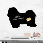 Havaneser 1 - Kreidefolie zum Beschriften, selbstklebend-Tierisch - Tolle - Geschenke-Tierisch-tolle-Geschenke