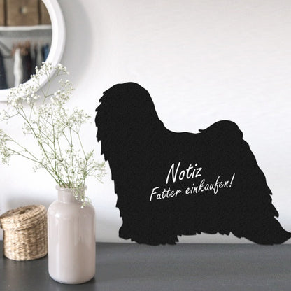 Kerry Blue Terrier 1 - Kreidefolie zum Beschriften, selbstklebend-Tierisch - Tolle - Geschenke-Tierisch-tolle-Geschenke