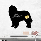 Leonberger 1 - Kreidefolie zum Beschriften, selbstklebend-Tierisch - Tolle - Geschenke-Tierisch-tolle-Geschenke