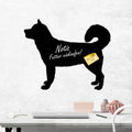 Malamute 1 - Kreidefolie zum Beschriften, selbstklebend-Tierisch - Tolle - Geschenke-Tierisch-tolle-Geschenke