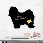 Malteser 2 - Kreidefolie zum Beschriften, selbstklebend-Tierisch - Tolle - Geschenke-Tierisch-tolle-Geschenke