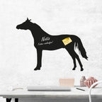Pferd 28 - Kreidefolie zum Beschriften, selbstklebend-Tierisch - Tolle - Geschenke-Tierisch-tolle-Geschenke