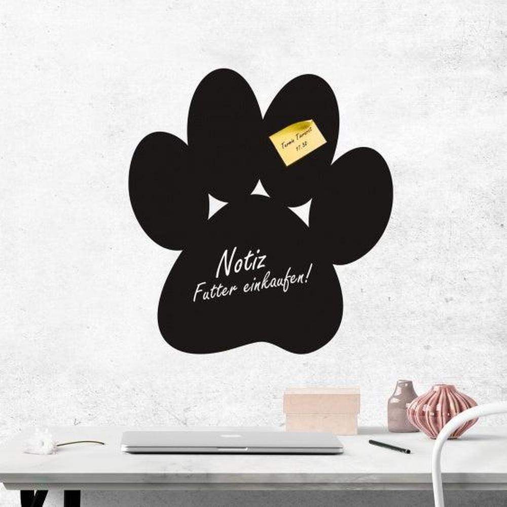 Pfote - Kreidefolie zum Beschriften, selbstklebend-Tierisch - Tolle - Geschenke-Tierisch-tolle-Geschenke