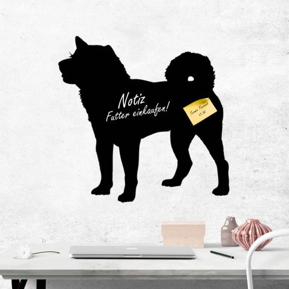 Shiba Inu 1 - Kreidefolie zum Beschriften, selbstklebend-Tierisch - Tolle - Geschenke-Tierisch-tolle-Geschenke