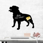 Staffordshire Bullterrier 1 - Kreidefolie zum Beschriften, selbstklebend-Tierisch - Tolle - Geschenke-Tierisch-tolle-Geschenke