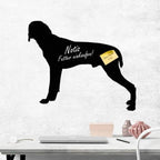 Vizsla 1 - Kreidefolie zum Beschriften, selbstklebend-Tierisch - Tolle - Geschenke-Tierisch-tolle-Geschenke