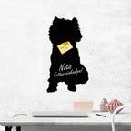West Highland Terrier 1 - Kreidefolie zum Beschriften, selbstklebend-Tierisch - Tolle - Geschenke-Tierisch-tolle-Geschenke