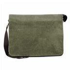 Golden Retriever 3 - Canvas Schultertasche Messenger mit Namen - Tierisch tolle Geschenke
