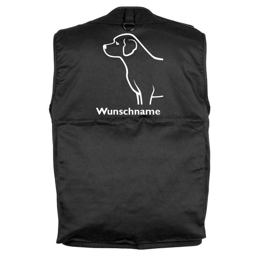 Labrador Retriever 2 - Hundesportweste mit Rückentasche MIL-TEC-Tierisch-tolle Geschenke-Tierisch-tolle-Geschenke