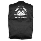 Mops - Möpse liegend - Hundesportweste mit Rückentasche MIL-TEC-Tierisch-tolle Geschenke-Tierisch-tolle-Geschenke