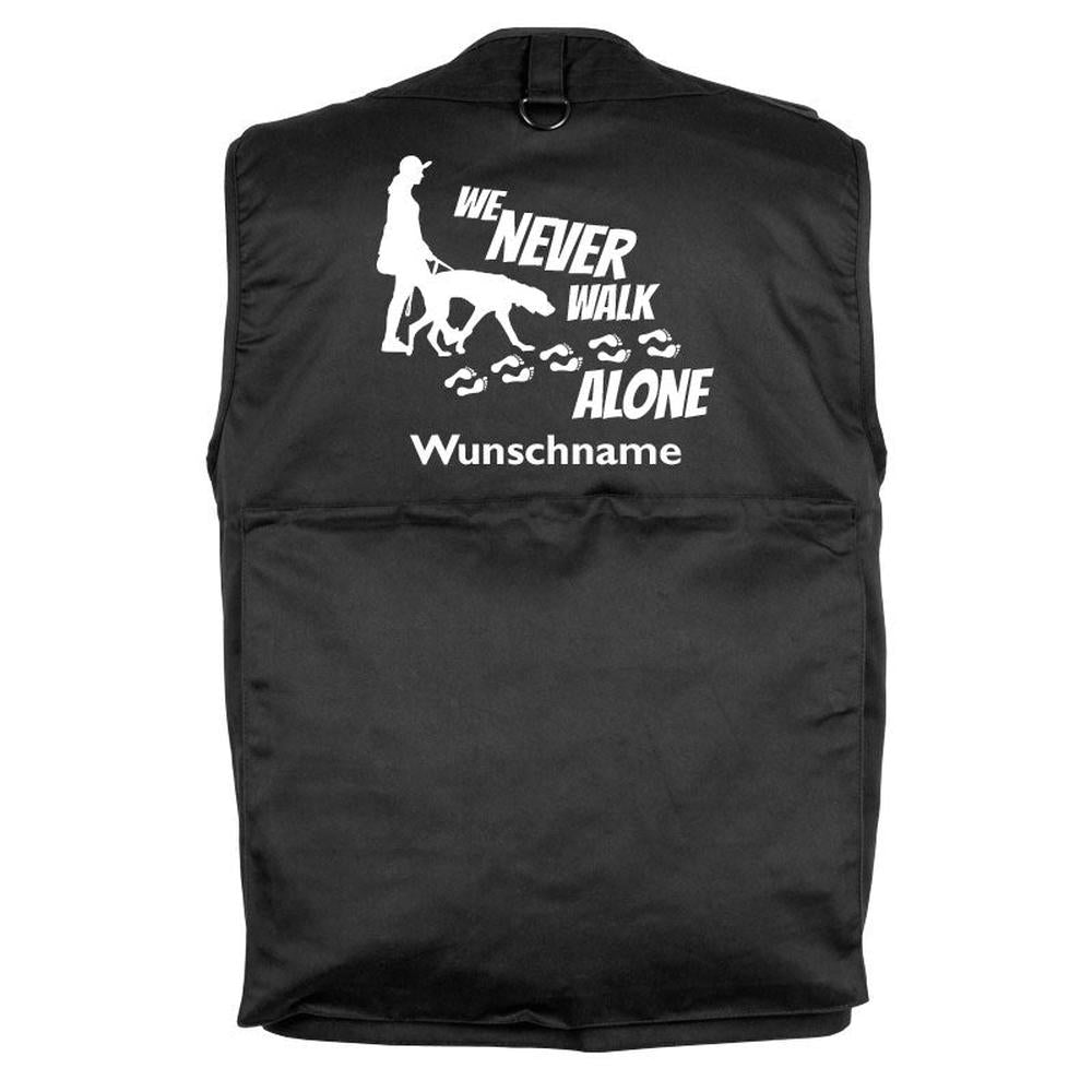 Never walk alone 1 Hundesportweste mit Rückentasche MilTec-Tierisch tolle Geschenke