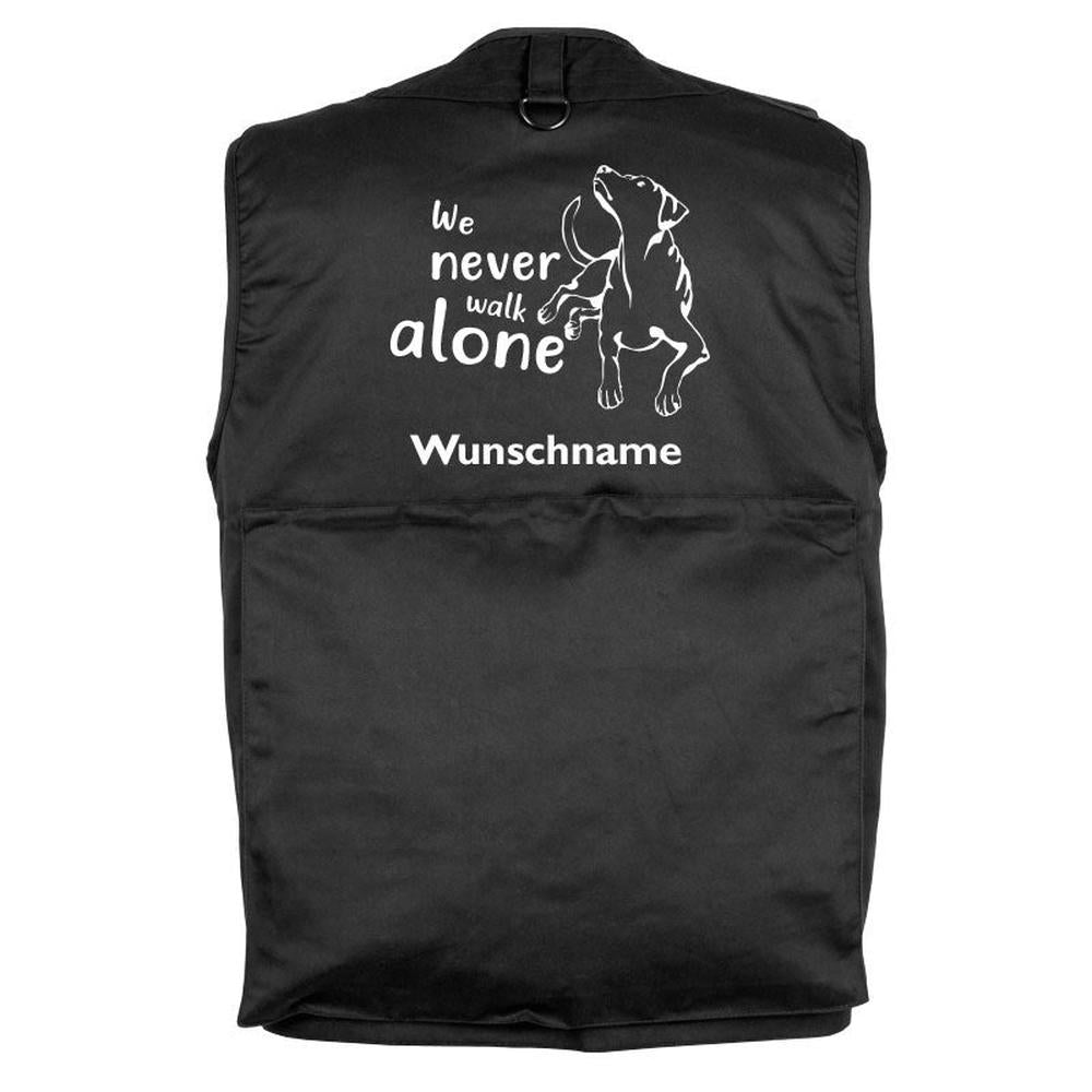Never walk alone 4 Hundesportweste mit Rückentasche MilTec - Tierisch tolle Geschenke