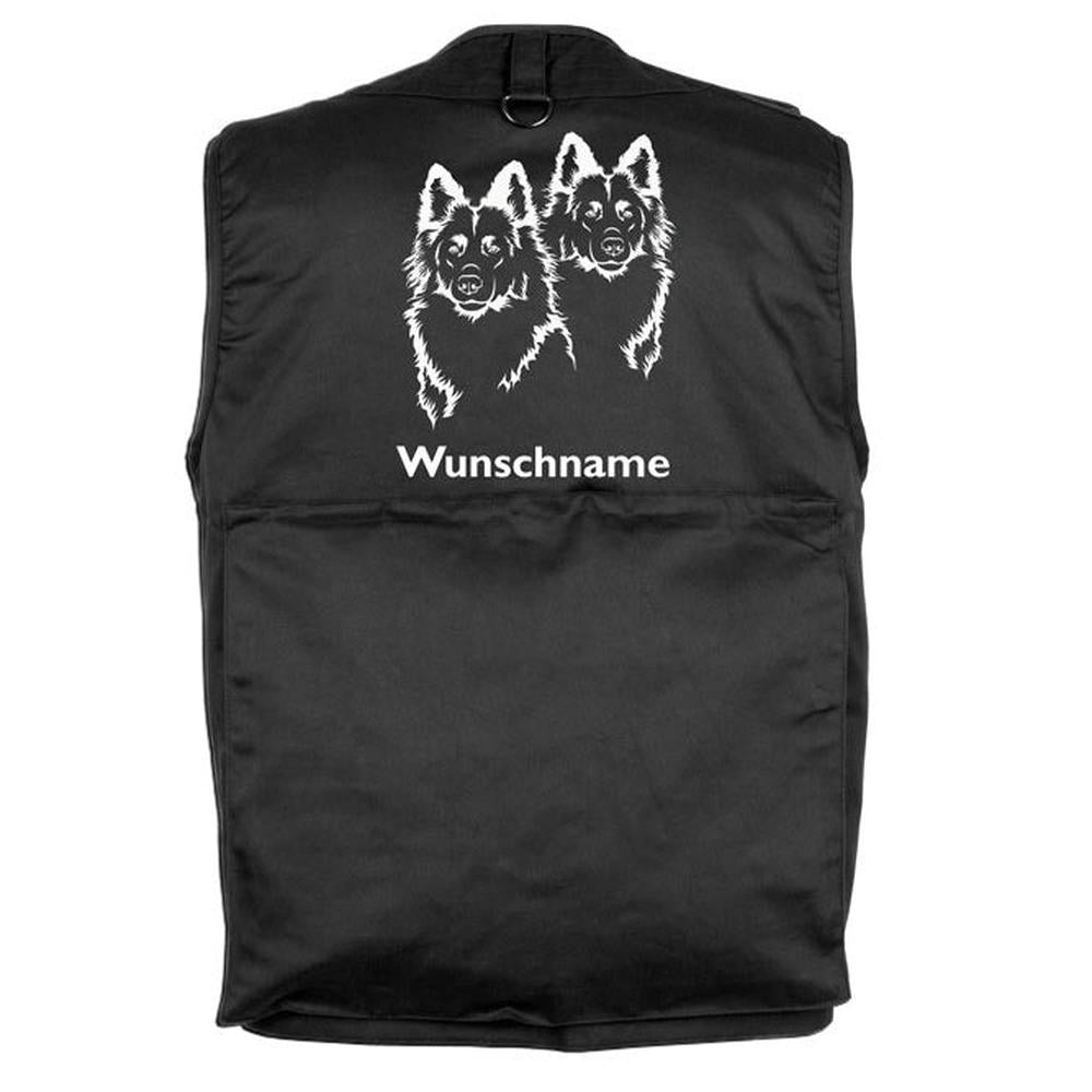Altdeutscher Schäferhund 2 Köpfe - Hundesportweste mit Rückentasche MIL-TEC-Tierisch-tolle Geschenke-Tierisch-tolle-Geschenke