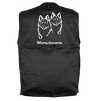 Altdeutscher Schäferhund 2 Köpfe - Hundesportweste mit Rückentasche MIL-TEC-Tierisch-tolle Geschenke-Tierisch-tolle-Geschenke