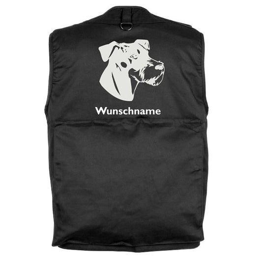 Deutscher Jagdterrier - Hundesportweste mit Rückentasche MIL-TEC-Tierisch-tolle Geschenke-Tierisch-tolle-Geschenke