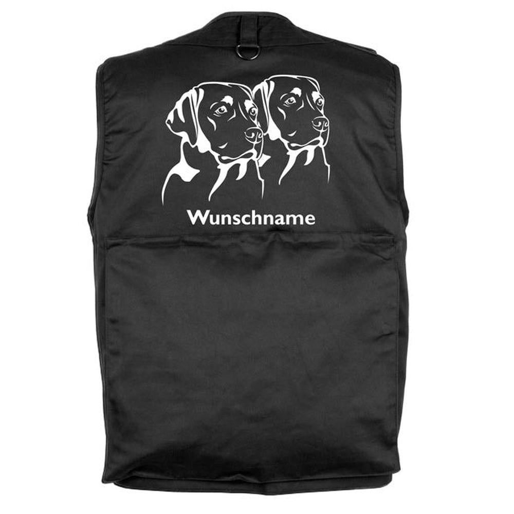 Labrador 2 Köpfe - Hundesportweste mit Rückentasche MIL-TEC-Tierisch-tolle Geschenke-Tierisch-tolle-Geschenke