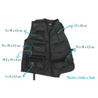 Allround Hundesportweste mit Rückentasche MIL-TEC -unbedruckt-Mil-Tec-Tierisch-tolle-Geschenke