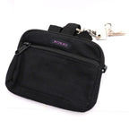 Nijens Beuteltasche groß -schwarz- mit Gürtelschlaufe - Tierisch tolle Geschenke