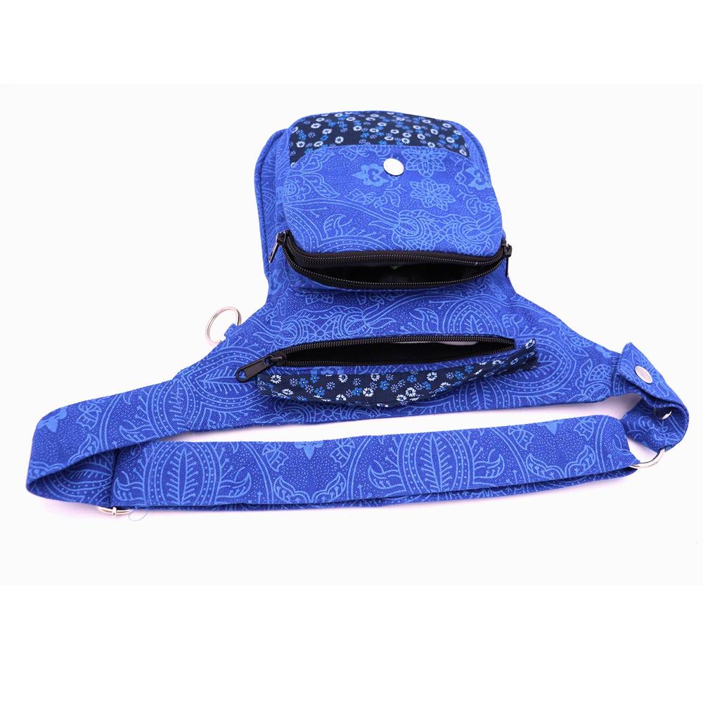 Nijens Hüfttasche Hannover - Bauchtasche Egypt -blau- Blume - Tierisch tolle Geschenke